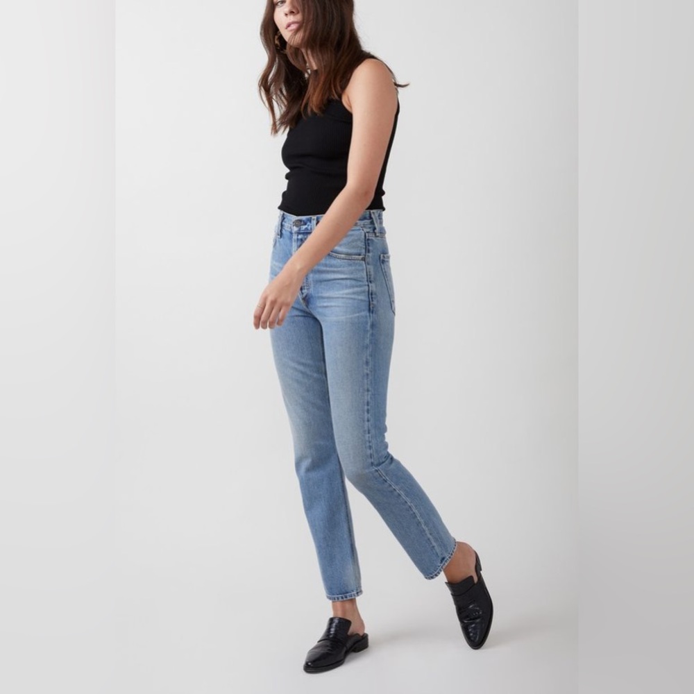 CITIZENS OF HUMANITY CHARLOTTE HIGH RISE
STRAIGHT SIZE 25 - COLOR WYNWOOD NWT